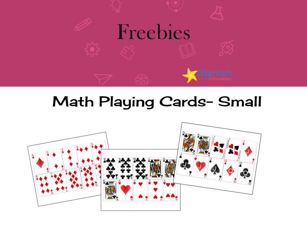 STEM Freebie- Playing Cards – Starfish Education